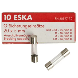 Siguranta fuzibila 4A 5x20mm rapida ESKA 
