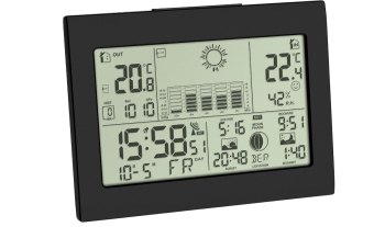 Statie meteo fara fir cu senzor exterior TFA Dostmann Horizon 35.1155.01 - RESIGILAT