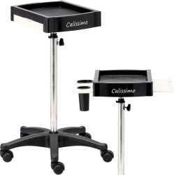 Asistent de coafor cu carucior pe roti pentru vopsire T0176 masa pe trepied pentru salonul de infrumusetare 