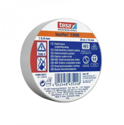 Banda izolatoare TESAFLEX 20m alb 1buc TESA 