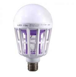 Bec 2in1 KlaussTech Cu Lampa Uv Impotriva Insectelor Putere 15W Alb 