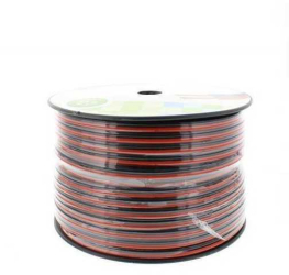 Cablu difuzor CCA rosu/negru 2x4mm Well LSP-CCA4.00BR-100-WL 