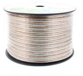 Cablu difuzor transparent 2x4mm CCA Well LSP-CCA4.00TT-100-WL 