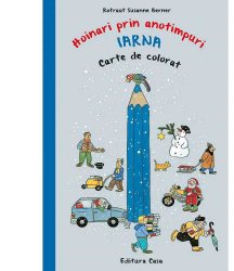 Carte de colorat - Hoinari prin anotimpuri. Iarna 