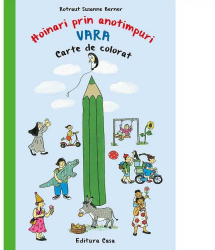 Carte de colorat - Hoinari prin anotimpuri. Vara 