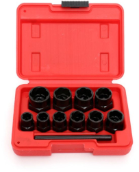Extractoare pentru suruburi rupte 10 buc KD10270 Kraft&Dele 