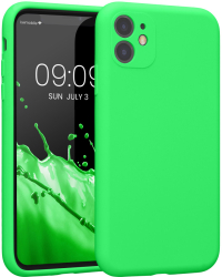 Husa kwmobile pentru Apple iPhone 11 Silicon Verde 59349.44 