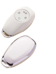 Husa pentru cheie Leapmotor T03 S01 C11 4 butoane alb 2021 2022 2023 2024 2025 