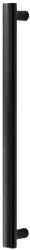 Maner pentru mobila Moon Big finisaj negru periat L 424 mm 