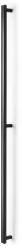 Maner spatial single Moon Big finisaj negru periat L 1096 mm 