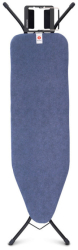 Masa de calcat Brabantia B 1003336 124x38 cm 7 pozitii reglabile Suport fier de calcat Albastru 