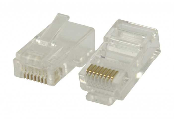 Mufe CAT6 UTP RJ45 SOLID PVC transparent 5buc VALUELINE 
