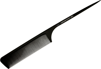 Pieptene profesional de coafat pentru tapare si modelare a parului din carbon 