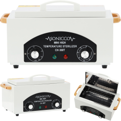 Sterilizator cu aer cald 300W pentru dezinfectarea instrumentelor la 220° C cu temporizator 
