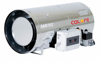 Tun de caldura SUSPENDAT cu ardere directa GA/N 115 C CALORE putere 117 1kW debit aer 8700mcb/h METAN 