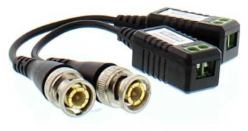 Video balun cu surub pentru cablu FTP UTP Well 