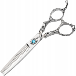 WOLF Degloving Degloving foarfece pentru dreptaci 6.0 B-eye offset foarfece de tuns pentru salon Linia Professional 