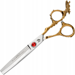 WOLF Degloving Degloving foarfece pentru dreptaci 6.0 Foarfeca de frizerie cu piatra de pasare pentru salon de coafura Linie profesionala