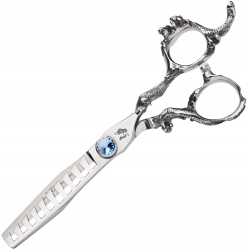 WOLF Degloving foarfece pentru dreptaci 6.0 B-Dragon foarfece de frizerie offset pentru tunsul in salon Linie profesionala 