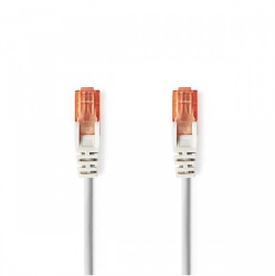 Cablu UTP CAT6 Nedis RJ45 tata - RJ45 tata 2m gri 