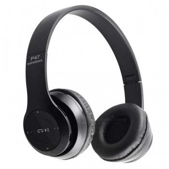 Casti Bluetooth KlaussTech Cu Microfon - Pliabile Wireless P47 Negru 