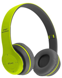 Casti Bluetooth KlaussTech Cu Microfon Radio Pliabile Verde 