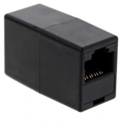 Cupla modulara RJ45 8P8C negru Well 