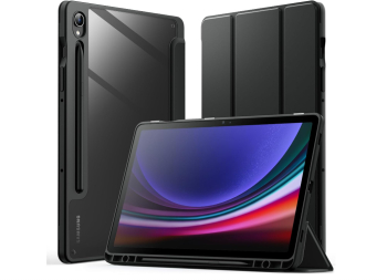 Husa JETech pentru Samsung Galaxy Tab S9 de 11 inchi cu suport pentru stilou S negru - RESIGILAT
