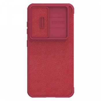 Husa pentru Samsung Galaxy S23 Plus - Nillkin QIN Leather Pro Case - Red 