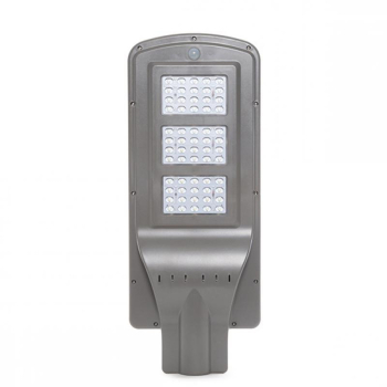 Lampa Solara Led De Extrerior Klausstech Panou Solar Inclus Putere 60 W Flux Luminos 1200 Lm 6500k 50000h De Functionare Rezistenta Im 