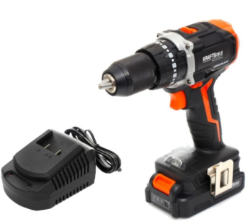 Masina de gaurit si insurubat Kraft&Dele KD1729 cu impact fara perie baterie 18 V 