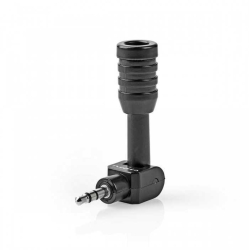 Microfon mini jack 3.5 mm negru Nedis 
