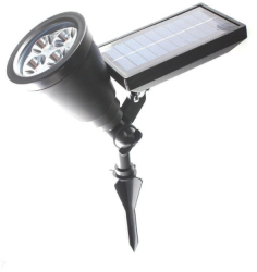 Reflector cu Senzor de Miscare KlaussTech IP65 Putere de 2W 200 Lumeni Lumina Alba Negru 