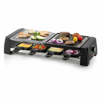 ResigilatGratar raclette cu 1/2 plita din piatra DO9190G 1200W 8 persoane 
