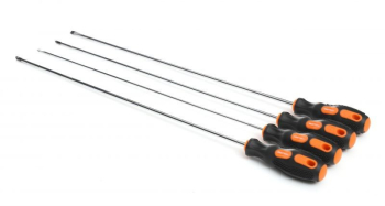 Set 4 surubelnite lungi Kraft&Dele KD10945 plate si transversale 450 mm 