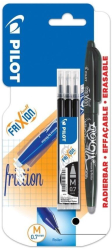 Set Pilot Frixion Roller 0.7 si 3 rezerve 0.7 negru 