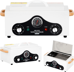 Sterilizator cu aer cald 300W dezinfectie instrumente 300° C cu temporizator 