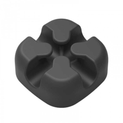 Suport cablu 1 locas in cruce Orico CBSX negru 23x23x10mm 
