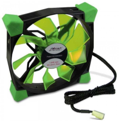 Ventilator Inter-Tech CobaNitrox Xtended N-120-GR 120mm 1200RPM LED verde 