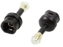 Adaptor fibra optica mufa 3.5 mm mini - Toslink soclu LOGILINK CA1014 