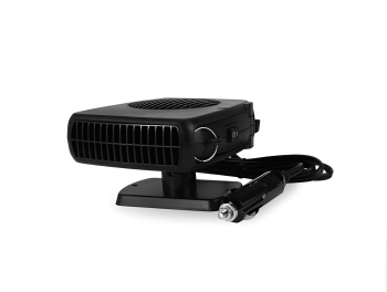 Aeroterma Auto 200W pentru Alimentare la Priza Auto 12V - Functie de Aer Calde si Rece Culoare Negru Buton On/Off MKT&trade