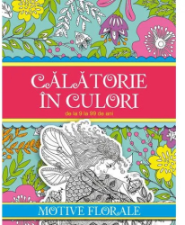 Calatorie in culori motive florale - Geanta Roxana 