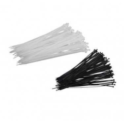 Coliere plastic Fasete legatura UV rezistente albe 3.6x300mm 100buc Proline 