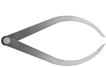 Compas de exterior Kirschen 8606200 200 mm 