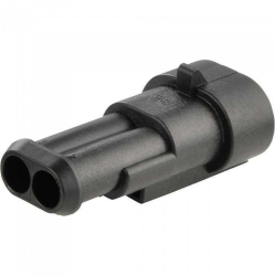 Conector cablu Superseal 1.5 tata mufa 2 pini IP67 TE Connectivity 282104-1 