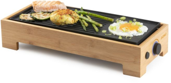 Gratar electric Teppan Yaki Domo DO9270G 1000W 36x14cm Bambus 