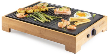 Gratar Teppan Yaky Domo DO9271G 1800W 42x28cm Bambus 