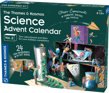 Jucarie educativa Kit STEM Calendarul stiintific de Advent versiunea 2 Thames & Kosmos 