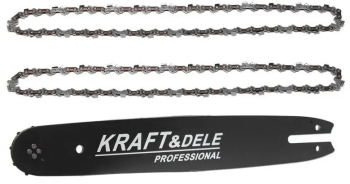 Lant de drujba de 16 Kraft&dele ghidaj cu 2 lanturi lungime 40 cm kD10152 