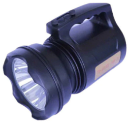 Lanterna Profesionala Klausstech Cu Led Td-6000a-30 W-t6 Acumulator Integrat 30w Negru